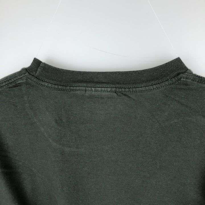 VOLCOM Long-Sleeve T-Shirt, Men's Size L (equivalent) unclear green type Vintage Second Hand