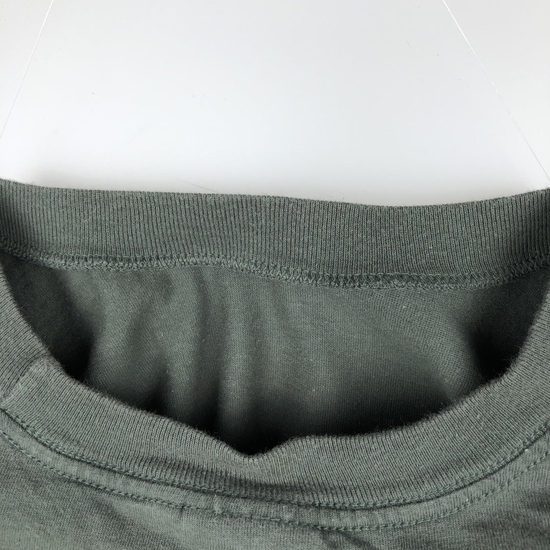 VOLCOM Long-Sleeve T-Shirt, Men's Size L (equivalent) unclear green type Vintage Second Hand
