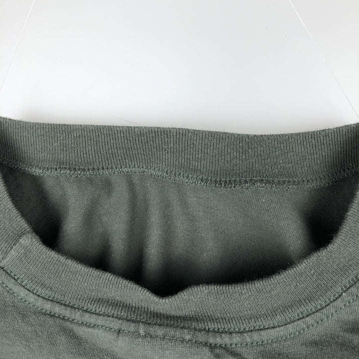 VOLCOM Long-Sleeve T-Shirt, Men's Size L (equivalent) unclear green type Vintage Second Hand