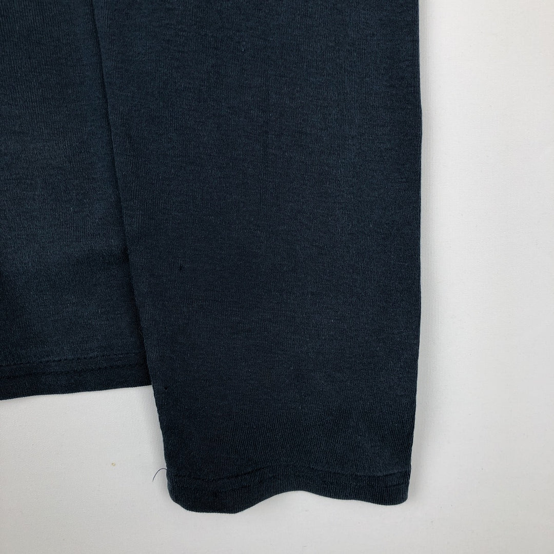 Harley-Davidson Long Sleeve T-Shirt Made in USA Men's XXL cotton Navy blue Vintage Second Hand