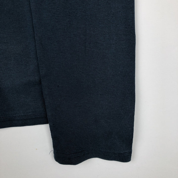 Harley-Davidson Long Sleeve T-Shirt Made in USA Men's XXL cotton Navy blue Vintage Second Hand
