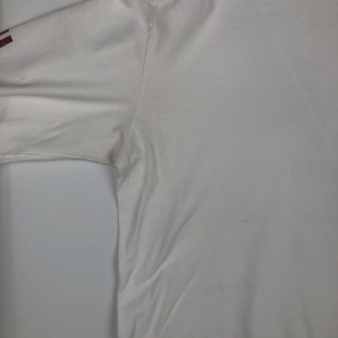2000'S Harley-Davidson Eagle Pattern Long-Sleeve T-Shirt (Men's XXL equivalent) cotton white type Vintage Second Hand