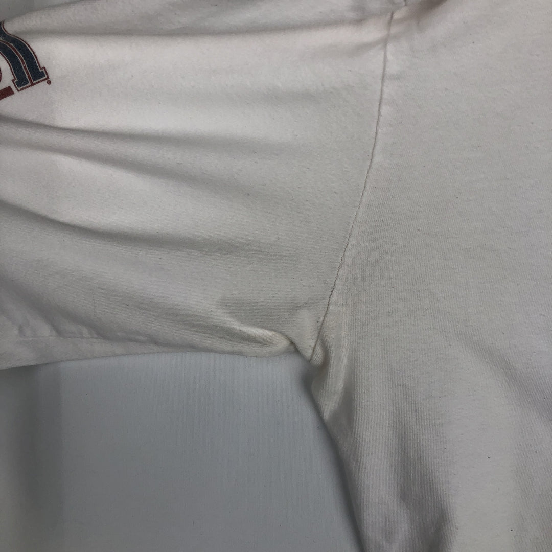 2000'S Harley-Davidson Eagle Pattern Long-Sleeve T-Shirt (Men's XXL equivalent) cotton white type Vintage Second Hand