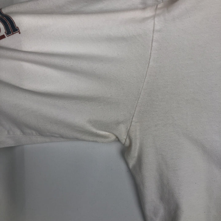 2000'S Harley-Davidson Eagle Pattern Long-Sleeve T-Shirt (Men's XXL equivalent) cotton white type Vintage Second Hand
