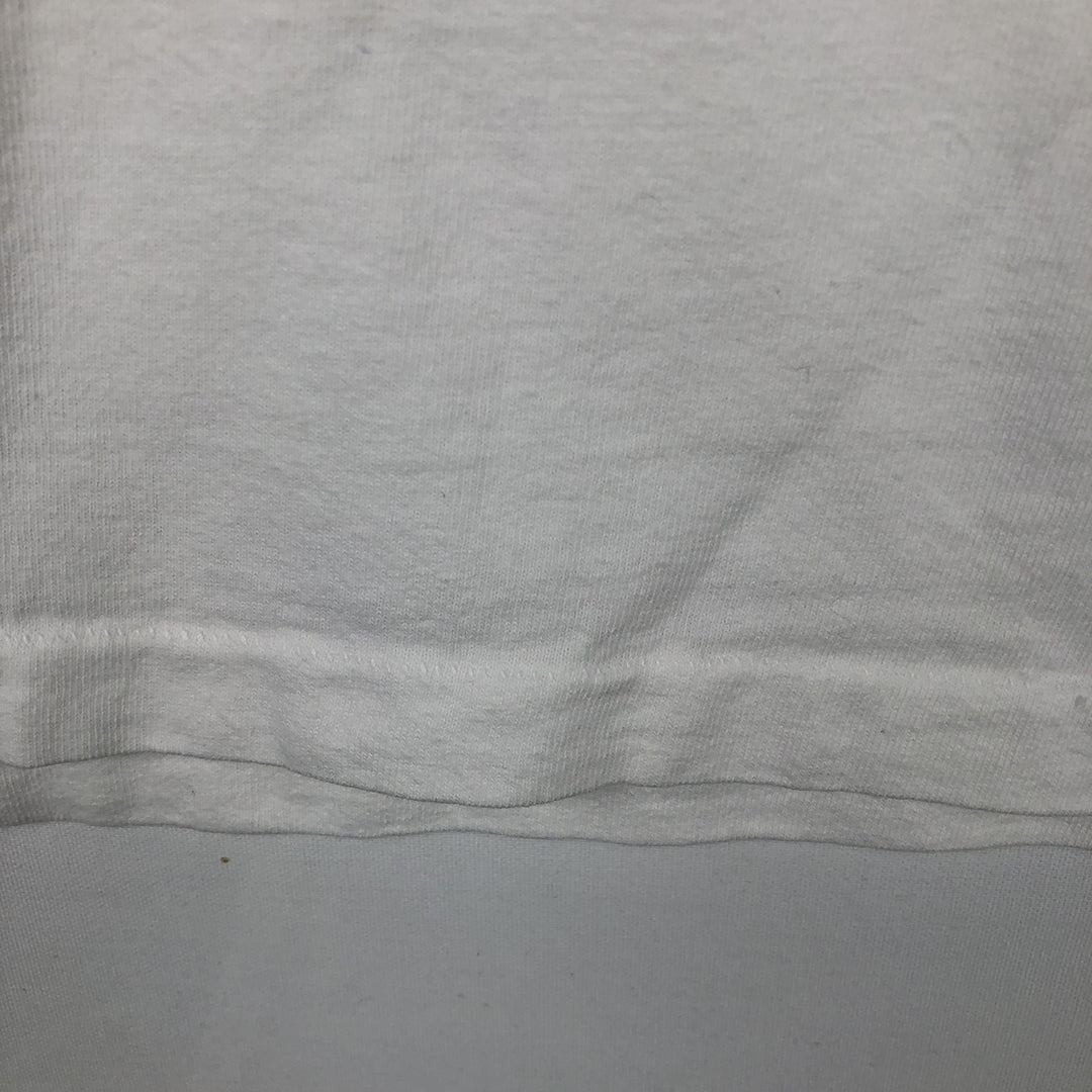 90'S Harley-Davidson Eagle Pattern Motorcycle Long-Sleeve T-Shirt, Made in USA, Men's XL (approx.) cotton white type Vintage Second Hand