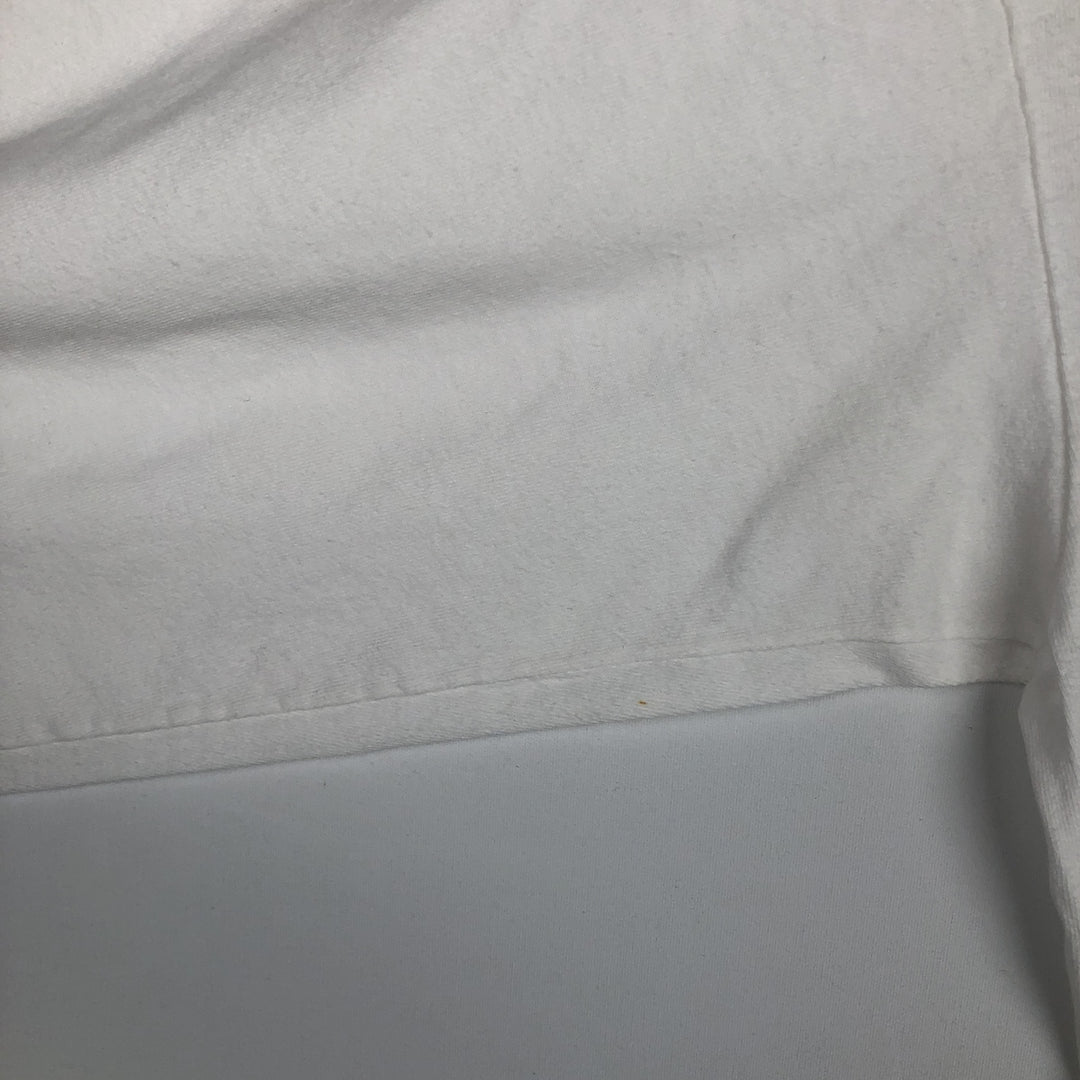 90'S Harley-Davidson Eagle Pattern Motorcycle Long-Sleeve T-Shirt, Made in USA, Men's XL (approx.) cotton white type Vintage Second Hand