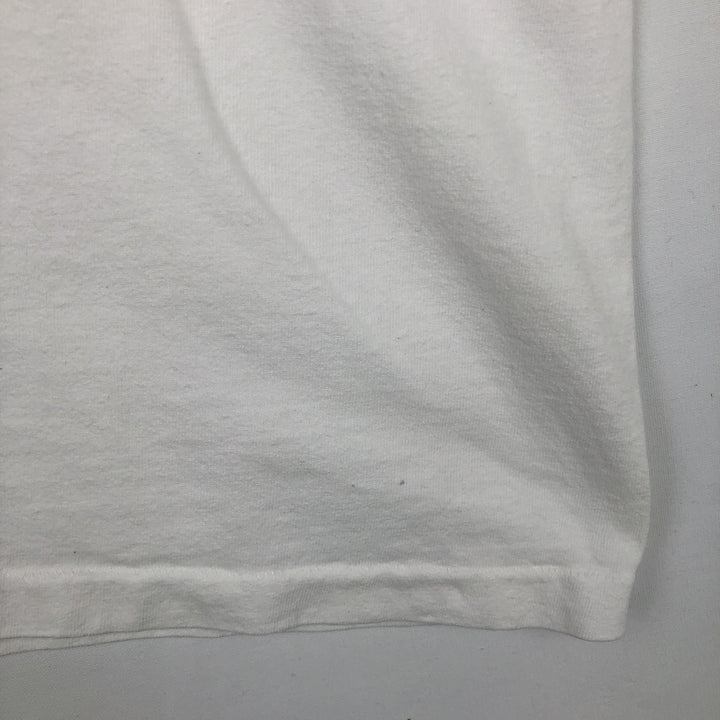 90'S Harley-Davidson Eagle Pattern Motorcycle Long-Sleeve T-Shirt, Made in USA, Men's XL (approx.) cotton white type Vintage Second Hand