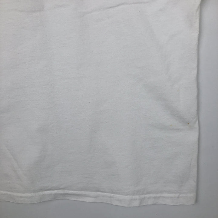 90'S Harley-Davidson Eagle Pattern Motorcycle Long-Sleeve T-Shirt, Made in USA, Men's XL (approx.) cotton white type Vintage Second Hand