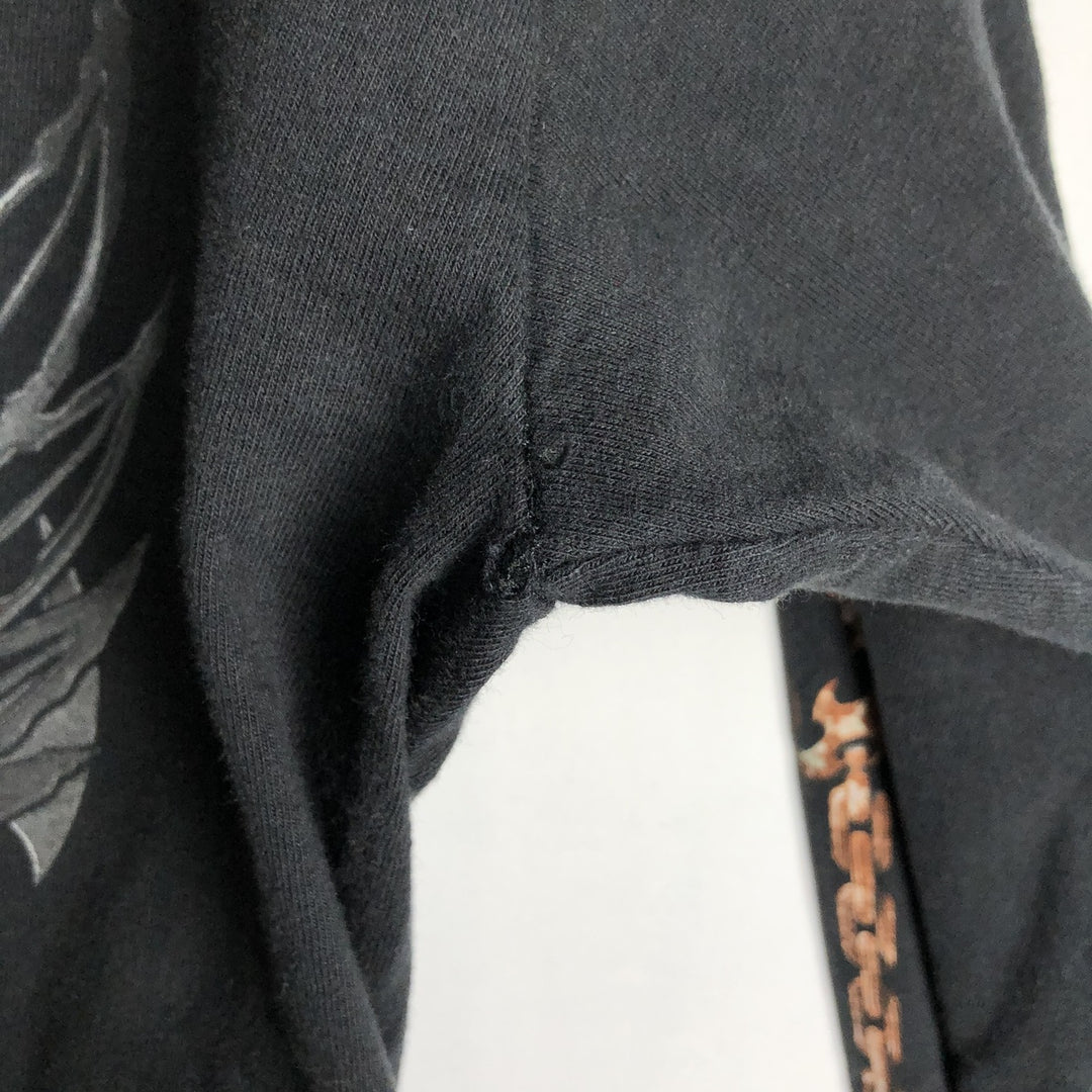 2000'S Harley-Davidson Motorcycle Long-Sleeve T-Shirt (Men's Size M) unclear black type Vintage Second Hand