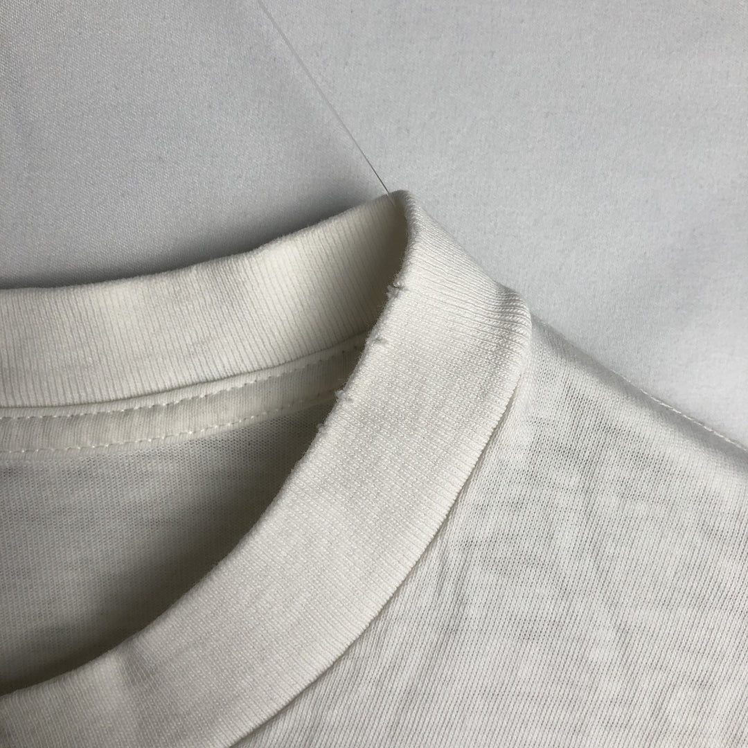 90'S Harley-Davidson Motorcycle Long-Sleeve T-Shirt, Made in USA, Men's XXL (approx.), Vintage cotton white type Vintage Second Hand
