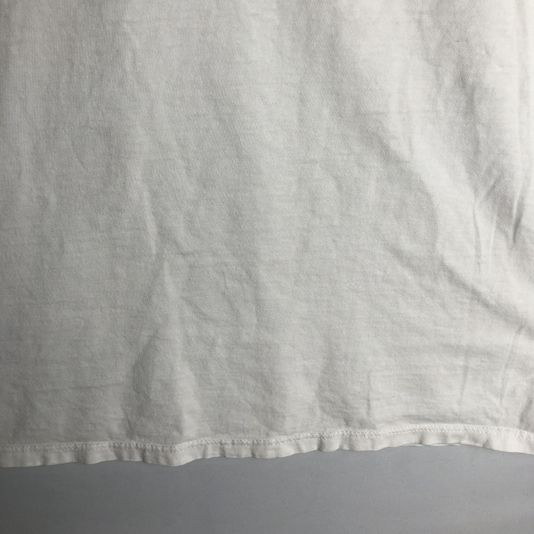 90'S Harley-Davidson Motorcycle Long-Sleeve T-Shirt, Made in USA, Men's XXL (approx.), Vintage cotton white type Vintage Second Hand