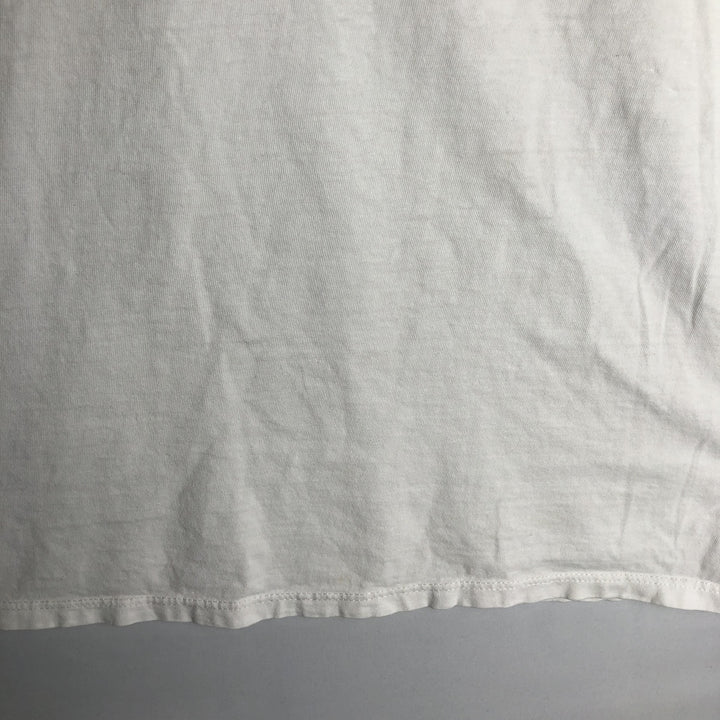 90'S Harley-Davidson Motorcycle Long-Sleeve T-Shirt, Made in USA, Men's XXL (approx.), Vintage cotton white type Vintage Second Hand