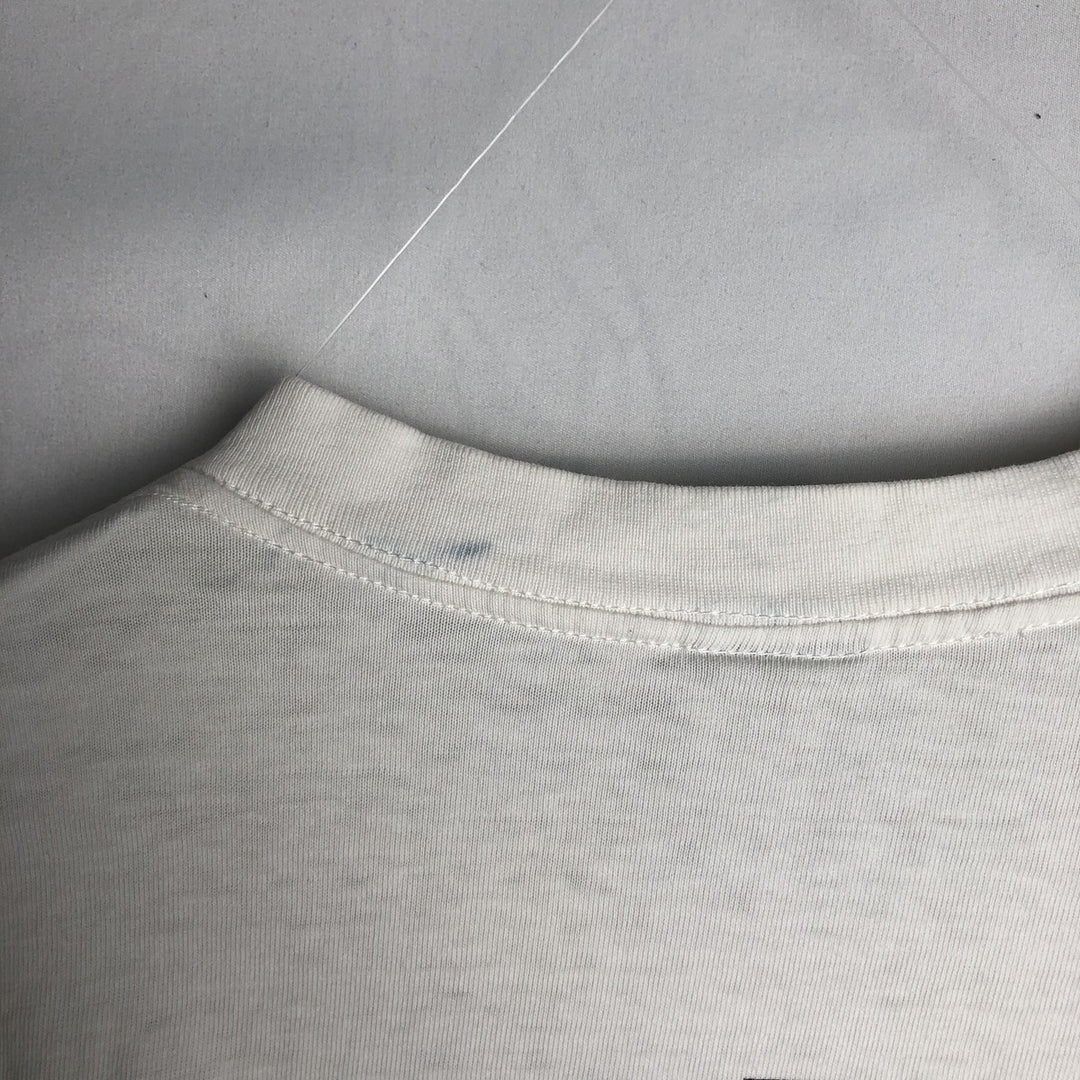 90'S Harley-Davidson Motorcycle Long-Sleeve T-Shirt, Made in USA, Men's XXL (approx.), Vintage cotton white type Vintage Second Hand
