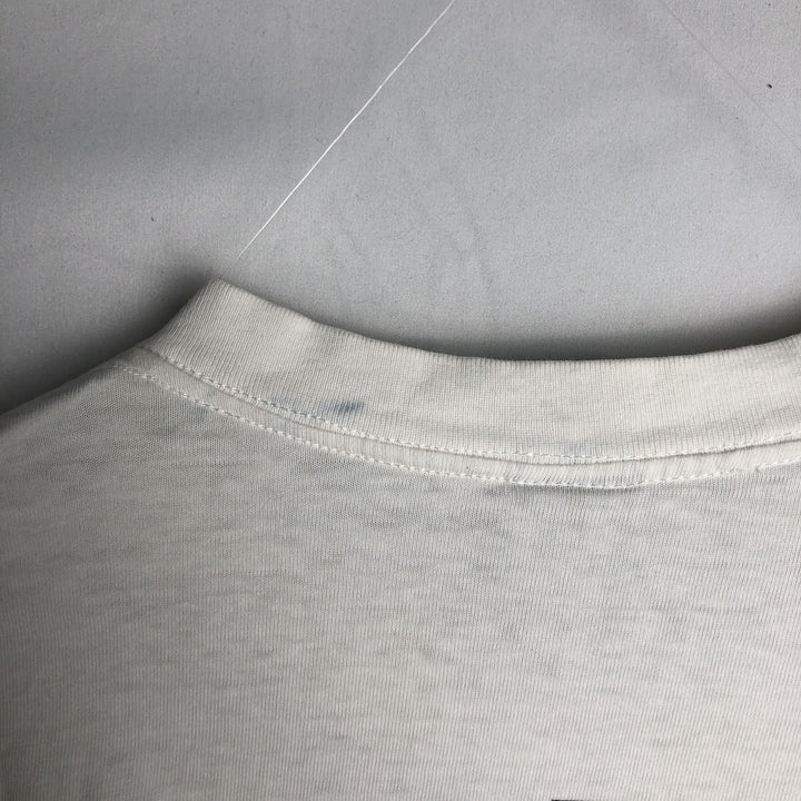 90'S Harley-Davidson Motorcycle Long-Sleeve T-Shirt, Made in USA, Men's XXL (approx.), Vintage cotton white type Vintage Second Hand