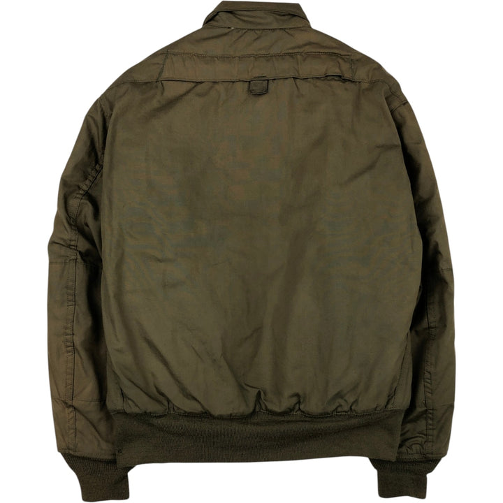 Genuine US military issue CVC Nomex tanker jacket, padded, military style, men's size L equivalent, vintage. unclear Khaki type Vintage Second Hand