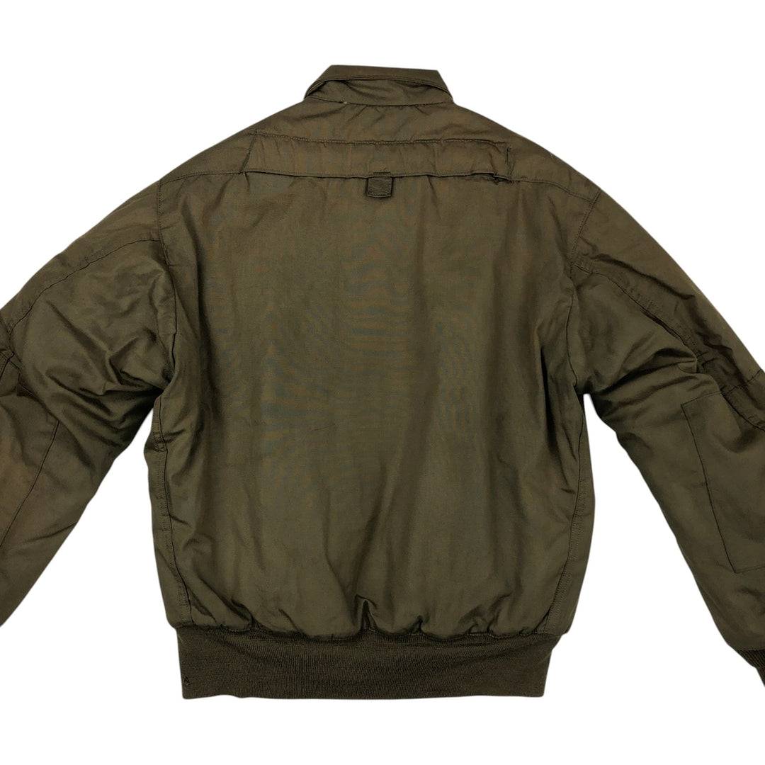 Genuine US military issue CVC Nomex tanker jacket, padded, military style, men's size L equivalent, vintage. unclear Khaki type Vintage Second Hand