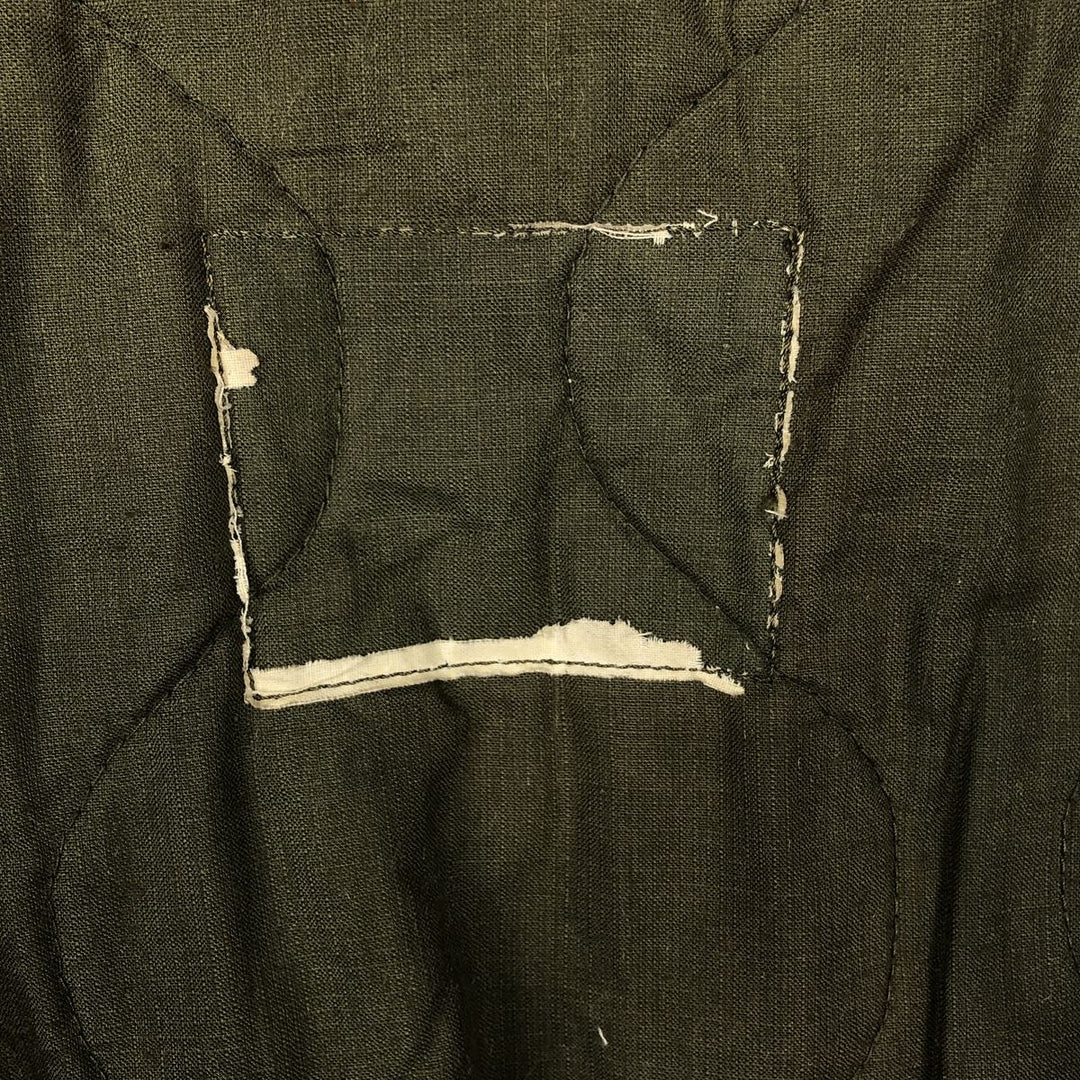 Genuine US military issue CVC Nomex tanker jacket, padded, military style, men's size L equivalent, vintage. unclear Khaki type Vintage Second Hand