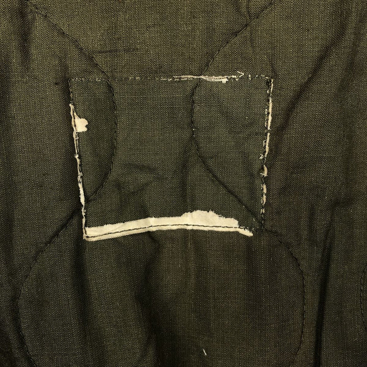 Genuine US military issue CVC Nomex tanker jacket, padded, military style, men's size L equivalent, vintage. unclear Khaki type Vintage Second Hand