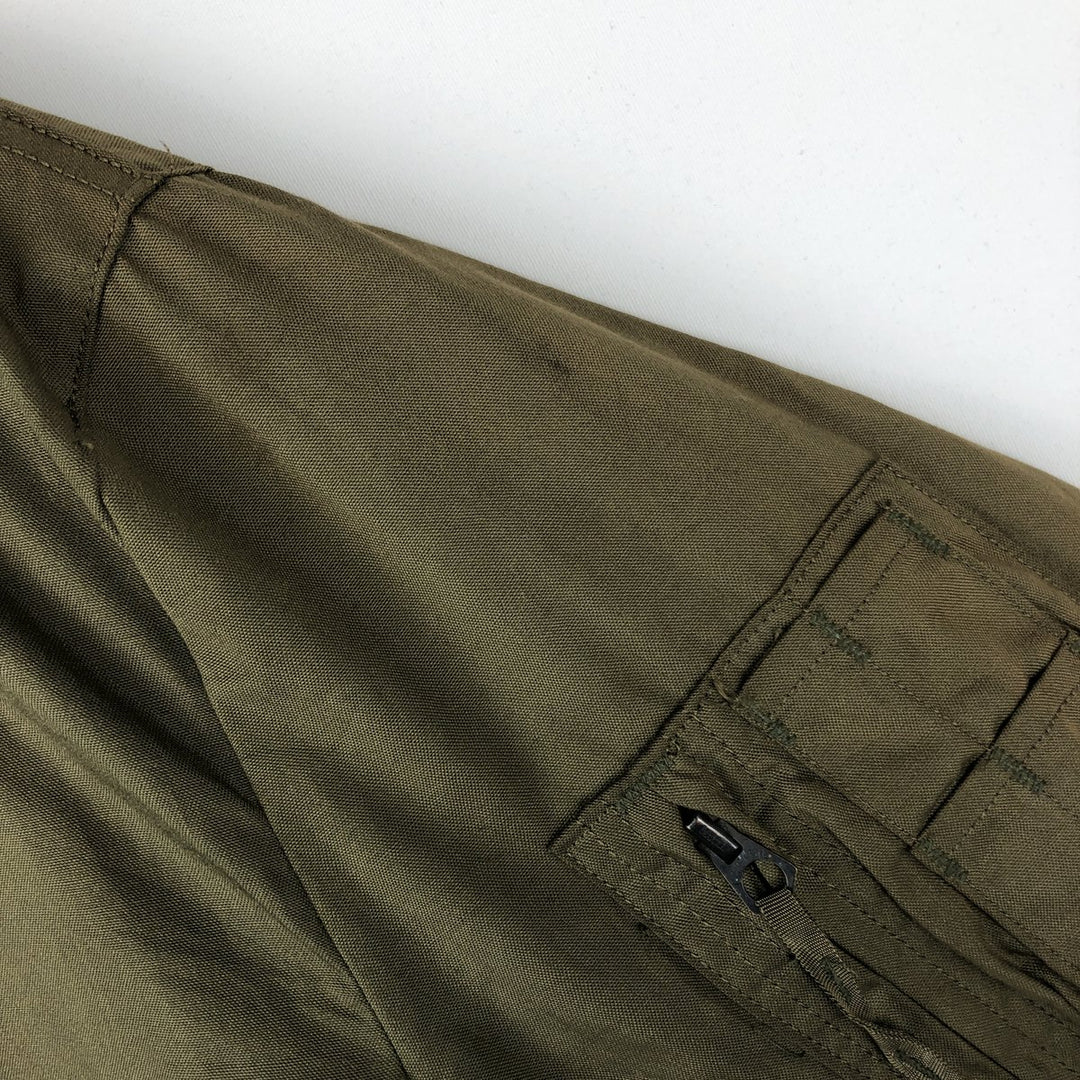 Genuine US military issue CVC Nomex tanker jacket, padded, military style, men's size L equivalent, vintage. unclear Khaki type Vintage Second Hand