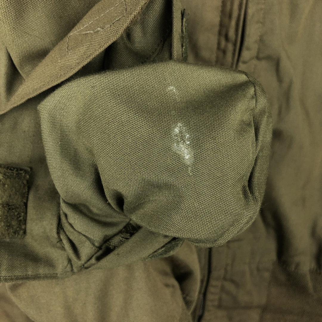 Genuine US military issue CVC Nomex tanker jacket, padded, military style, men's size L equivalent, vintage. unclear Khaki type Vintage Second Hand