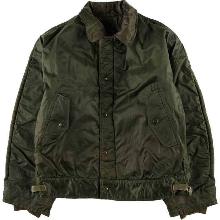 1970'S US Military A-1 Military Deck Jacket, Made in USA, X-LARGE (46-48), Men's XL equivalent, Vintage. unclear Khaki type Vintage Second Hand