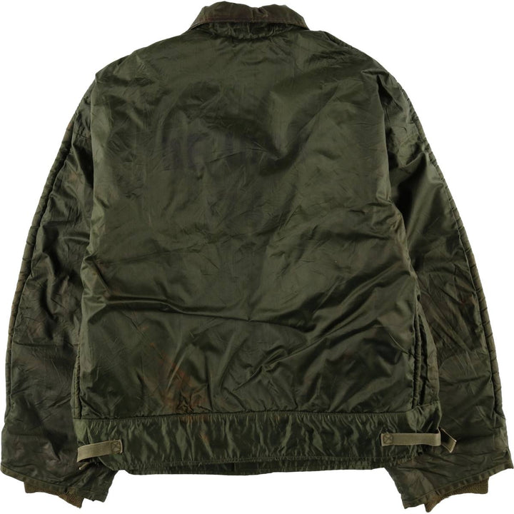 1970'S US Military A-1 Military Deck Jacket, Made in USA, X-LARGE (46-48), Men's XL equivalent, Vintage. unclear Khaki type Vintage Second Hand