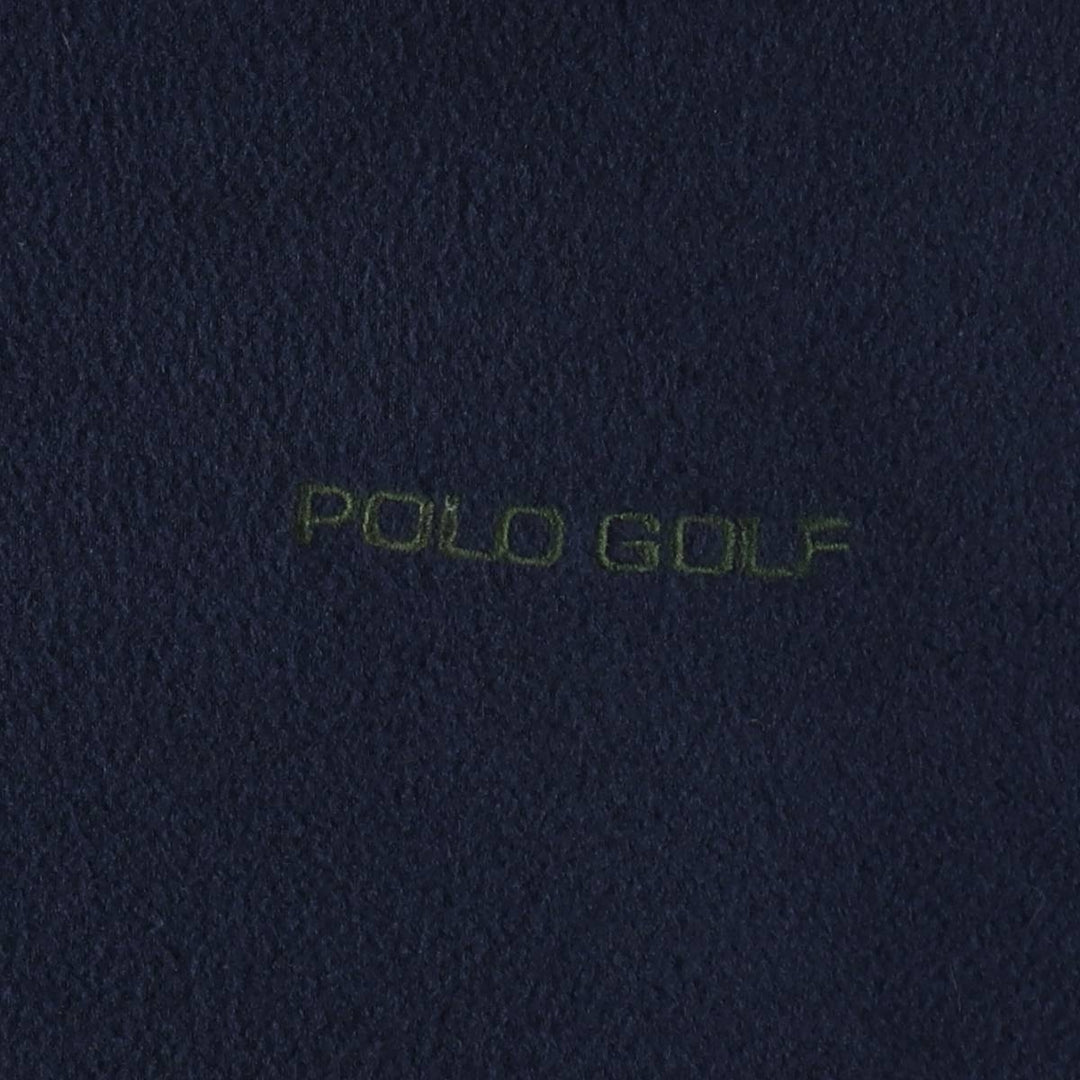Ralph Lauren POLO GOLF Reversible Fleece Vest, Men's Size XL (approx.) polyester green type Vintage Second Hand
