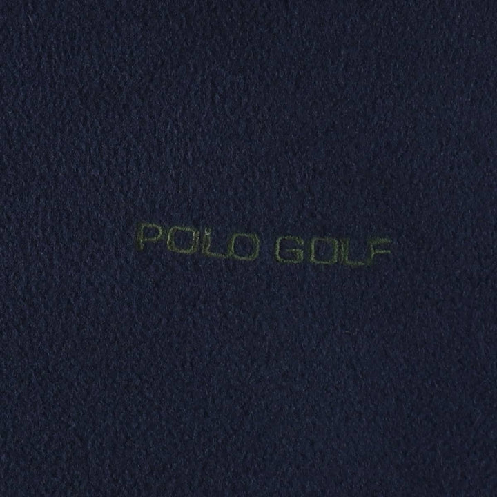 Ralph Lauren POLO GOLF Reversible Fleece Vest, Men's Size XL (approx.) polyester green type Vintage Second Hand