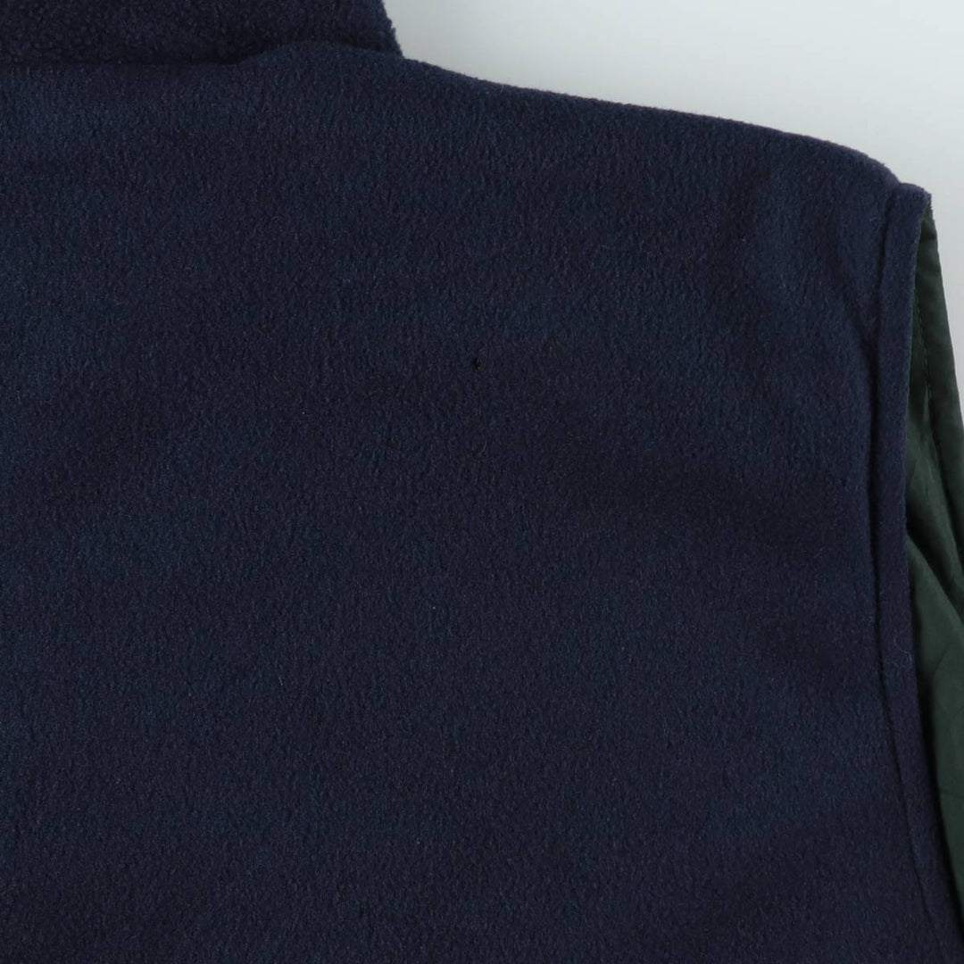 Ralph Lauren POLO GOLF Reversible Fleece Vest, Men's Size XL (approx.) polyester green type Vintage Second Hand