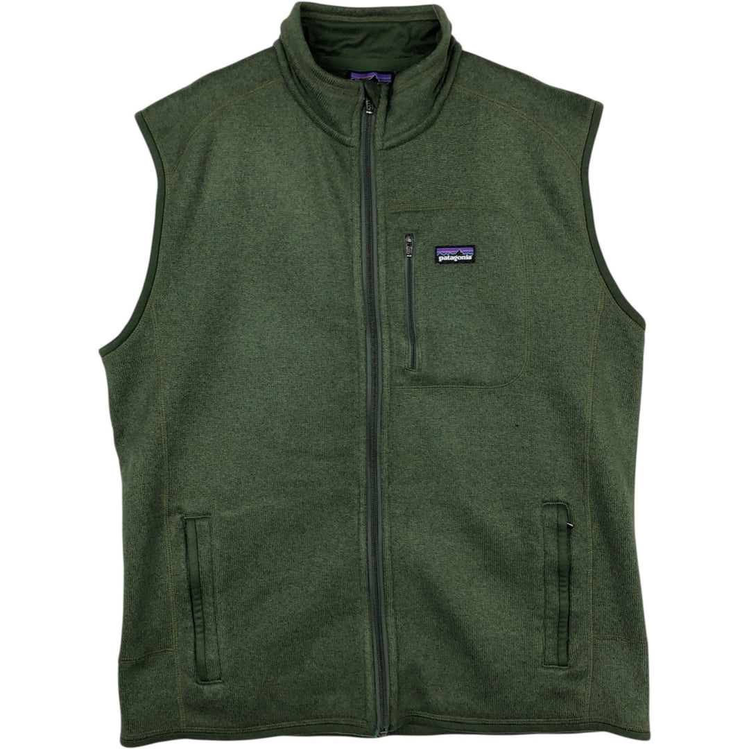 Patagonia Better Sweater Vest 25880FA13 Fleece Vest Men's XL equivalent polyester Khaki type Vintage Second Hand