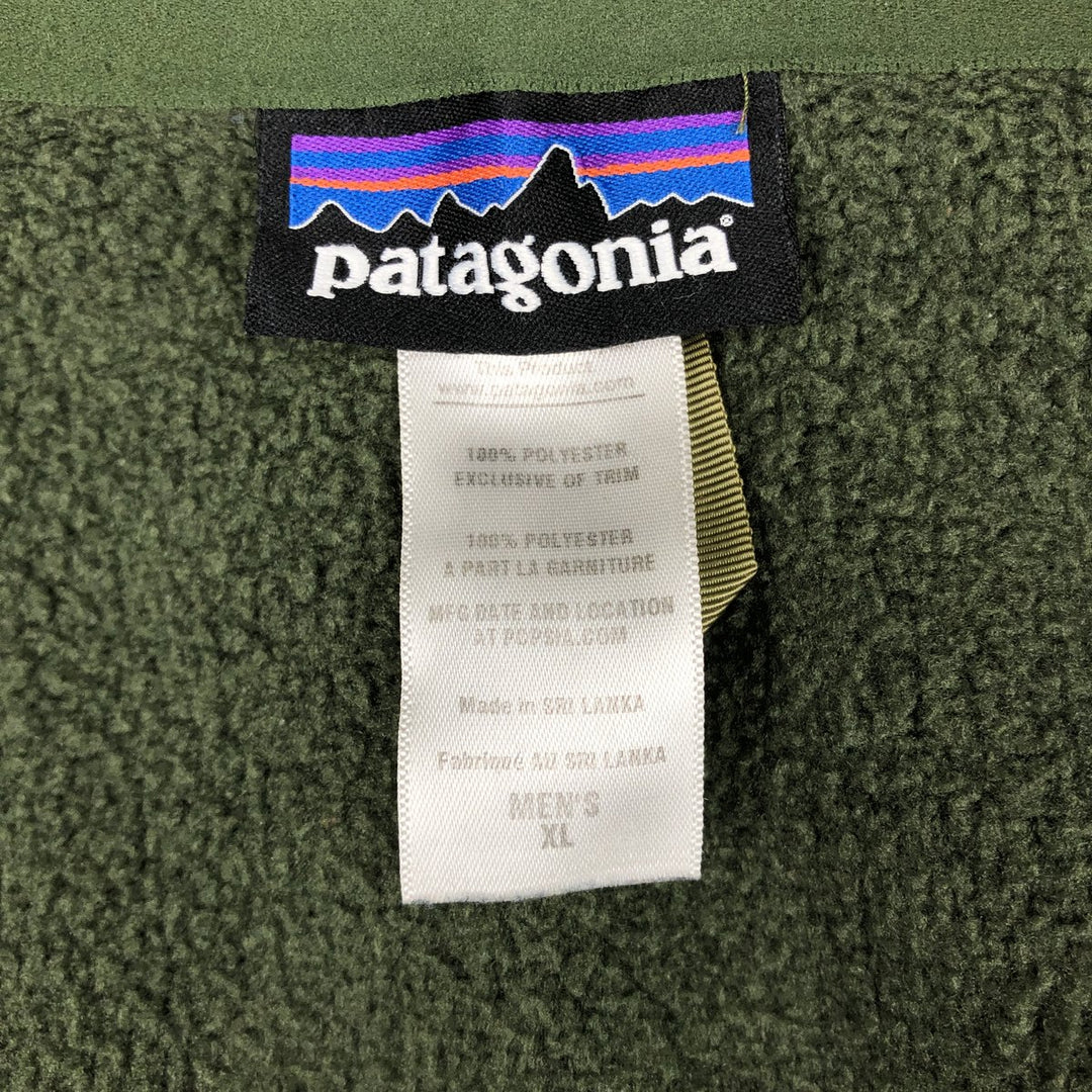 Patagonia Better Sweater Vest 25880FA13 Fleece Vest Men's XL equivalent polyester Khaki type Vintage Second Hand