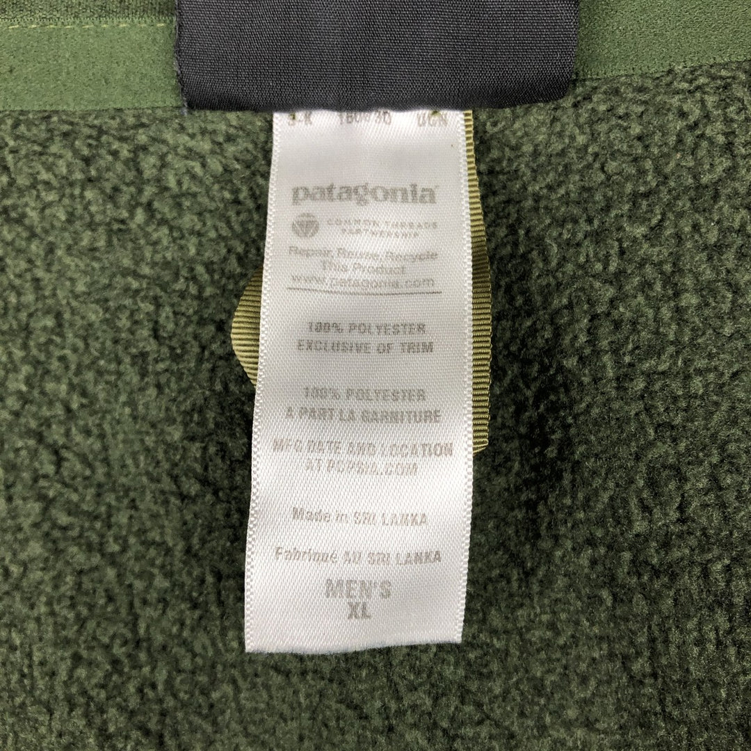 Patagonia Better Sweater Vest 25880FA13 Fleece Vest Men's XL equivalent polyester Khaki type Vintage Second Hand