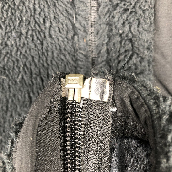 90s-00'S LLBean Fleece Vest, Men's Size L (approx.), Vintage polyester black type Vintage Second Hand