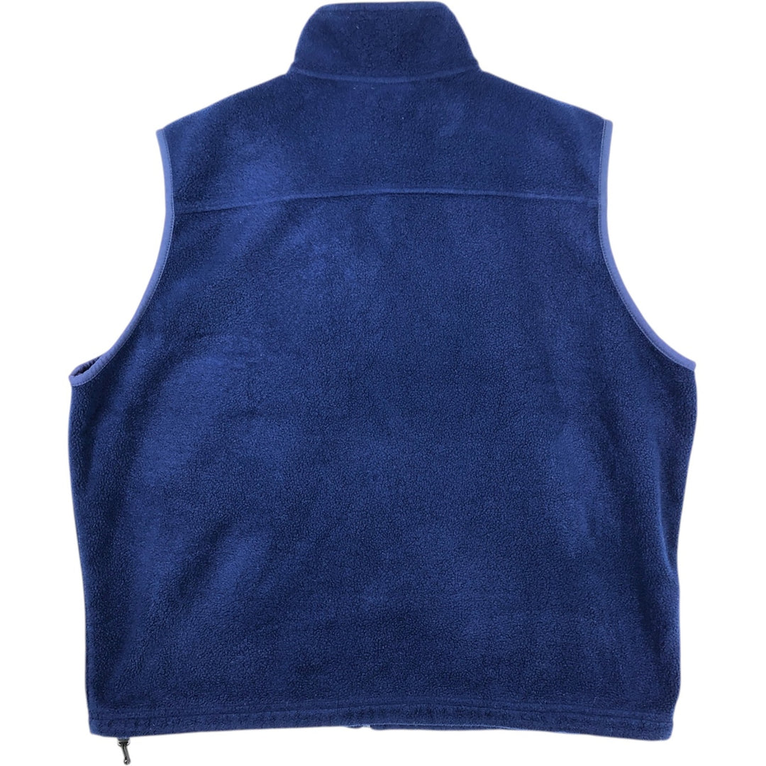 Vintage LLBean fleece vest from the 1990s, men's size XL. unclear navy blue type Vintage Second Hand