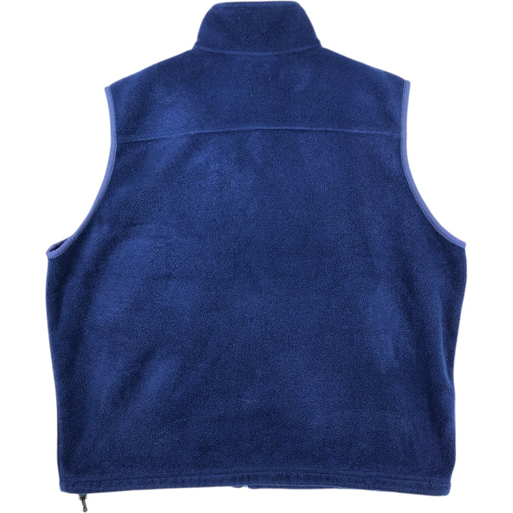 Vintage LLBean fleece vest from the 1990s, men's size XL. unclear navy blue type Vintage Second Hand