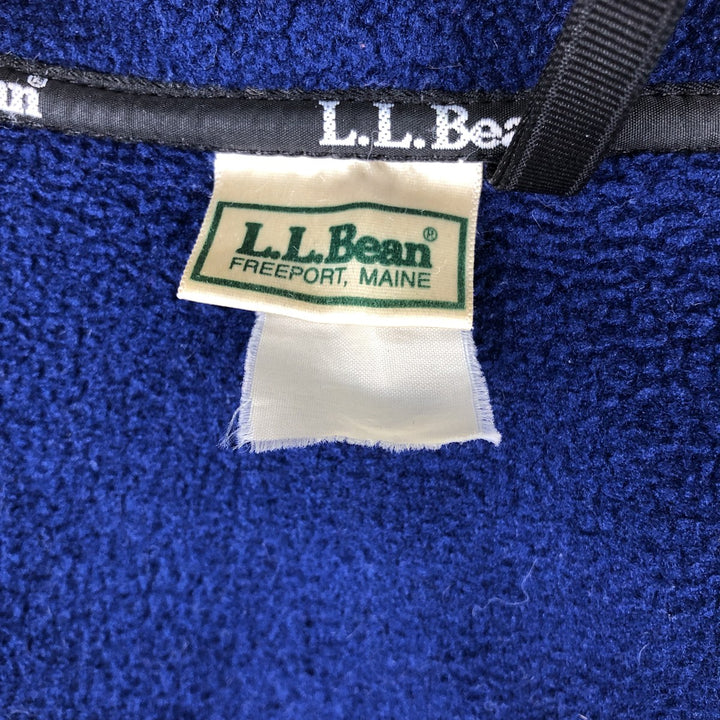 Vintage LLBean fleece vest from the 1990s, men's size XL. unclear navy blue type Vintage Second Hand