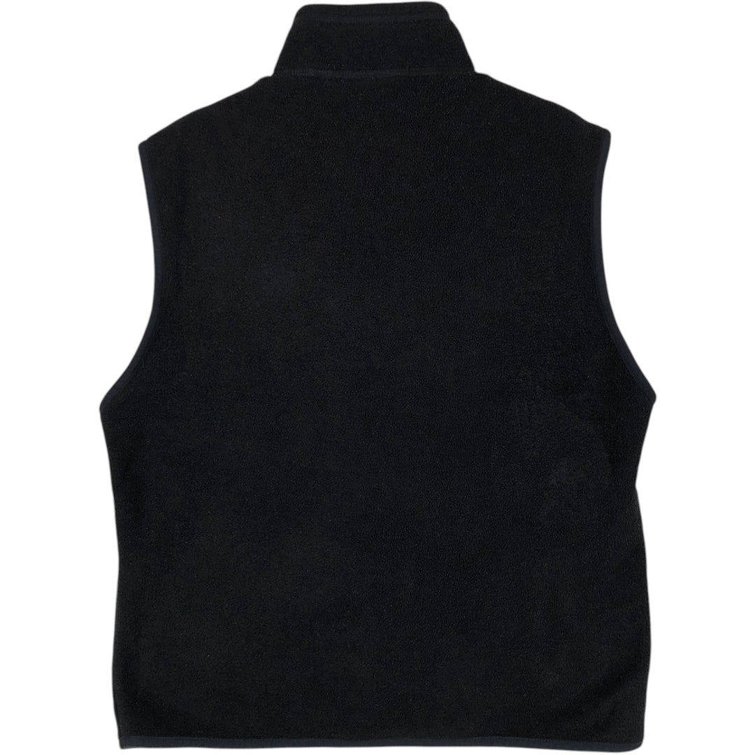 ~2000'S Patagonia SYNCHILLA Fleece Vest, Made in USA, Men's Size M (approx.) polyester black type Vintage Second Hand