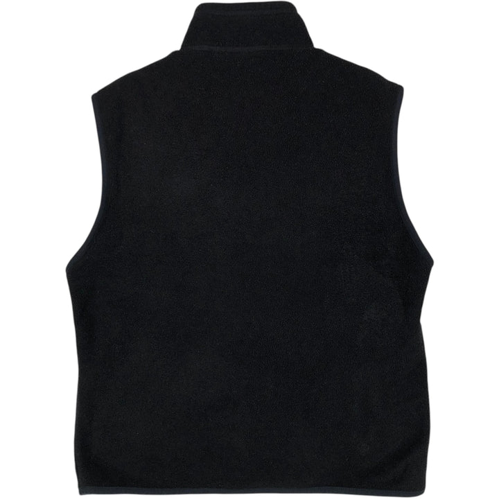 ~2000'S Patagonia SYNCHILLA Fleece Vest, Made in USA, Men's Size M (approx.) polyester black type Vintage Second Hand