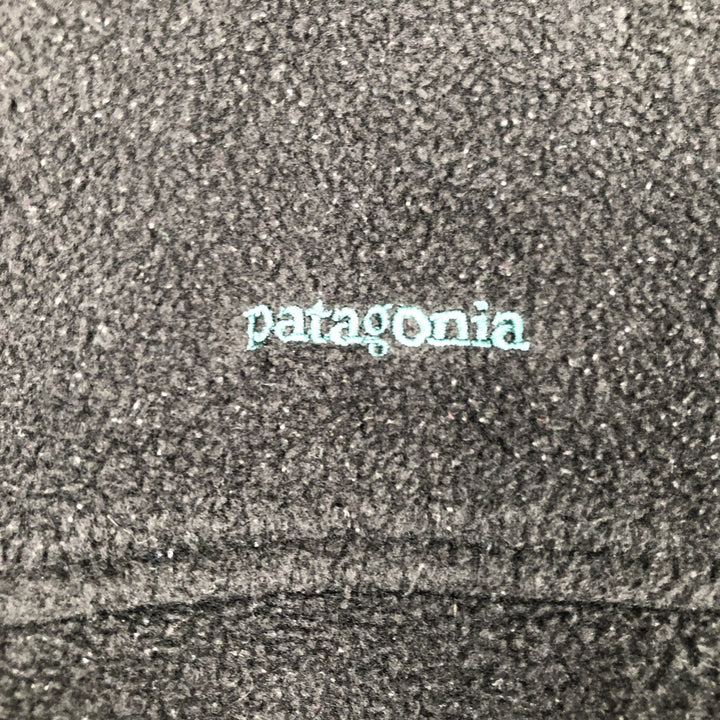 ~2000'S Patagonia SYNCHILLA Fleece Vest, Made in USA, Men's Size M (approx.) polyester black type Vintage Second Hand