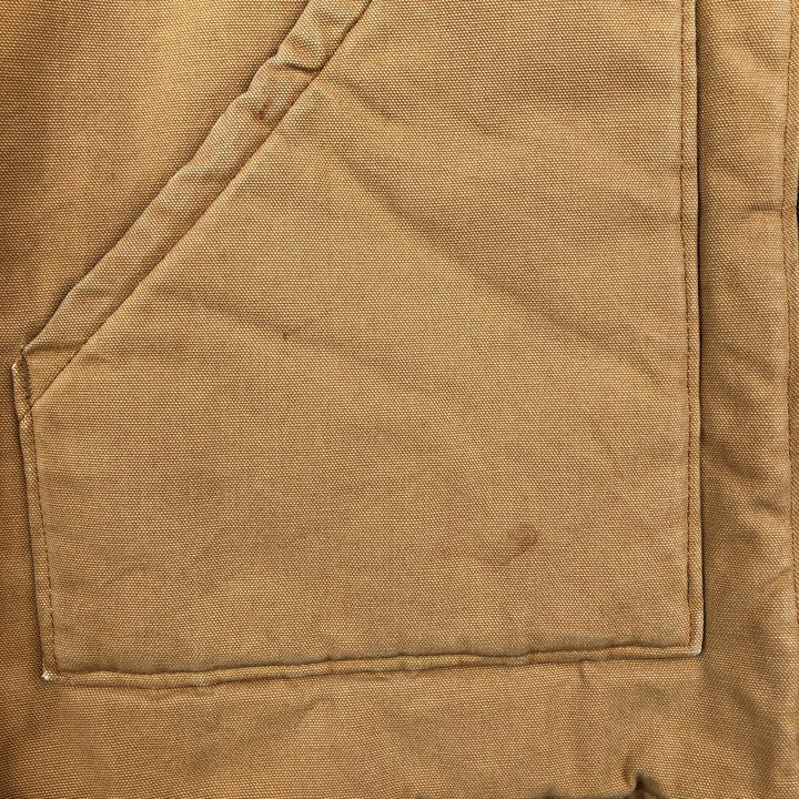 80s-90'S Walls Blizzard-Pruf Padded Duck Vest, Made in USA, Men's XXL equivalent, Vintage cotton brown type Vintage Second Hand