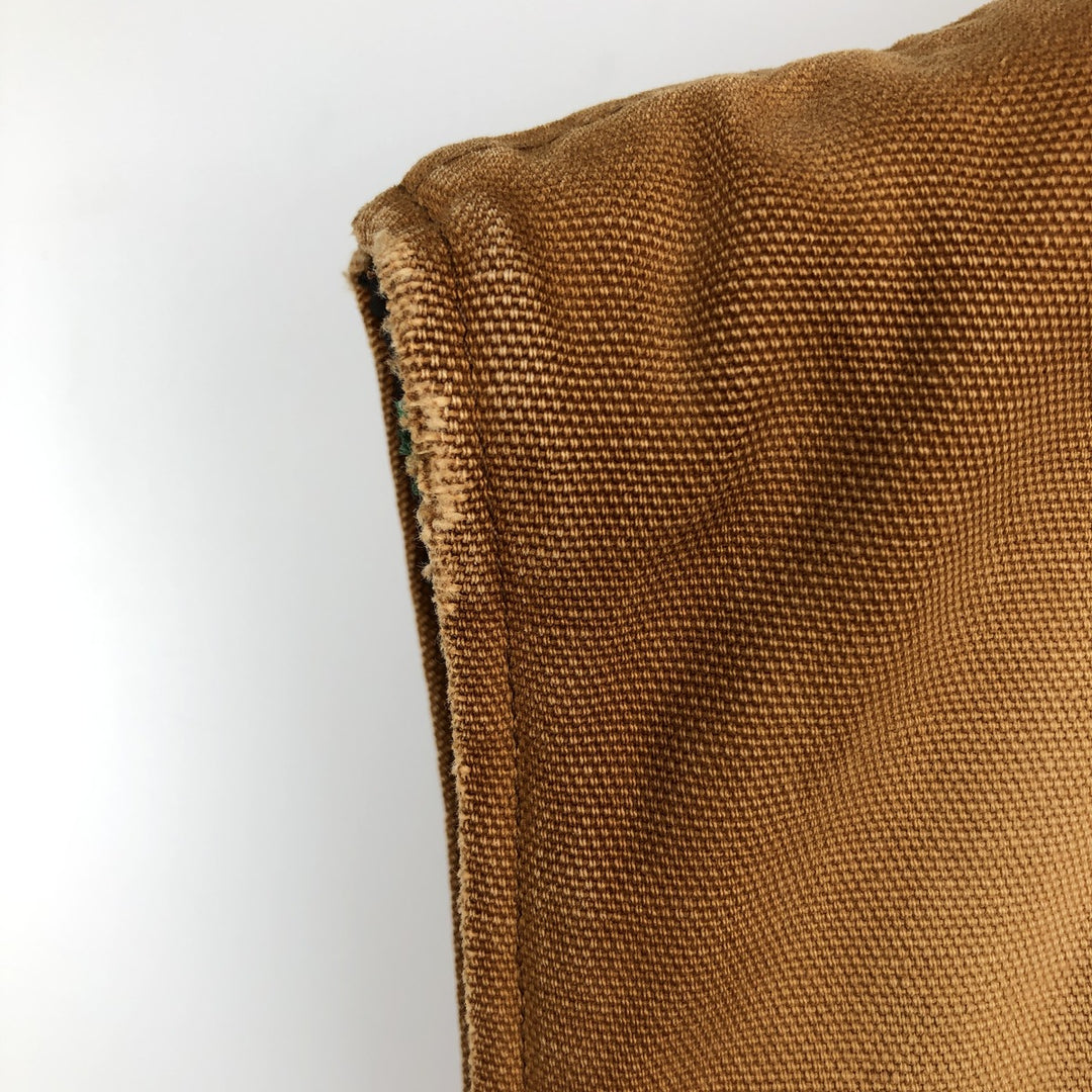 80s-90'S Walls Blizzard-Pruf Padded Duck Vest, Made in USA, Men's XXL equivalent, Vintage cotton brown type Vintage Second Hand