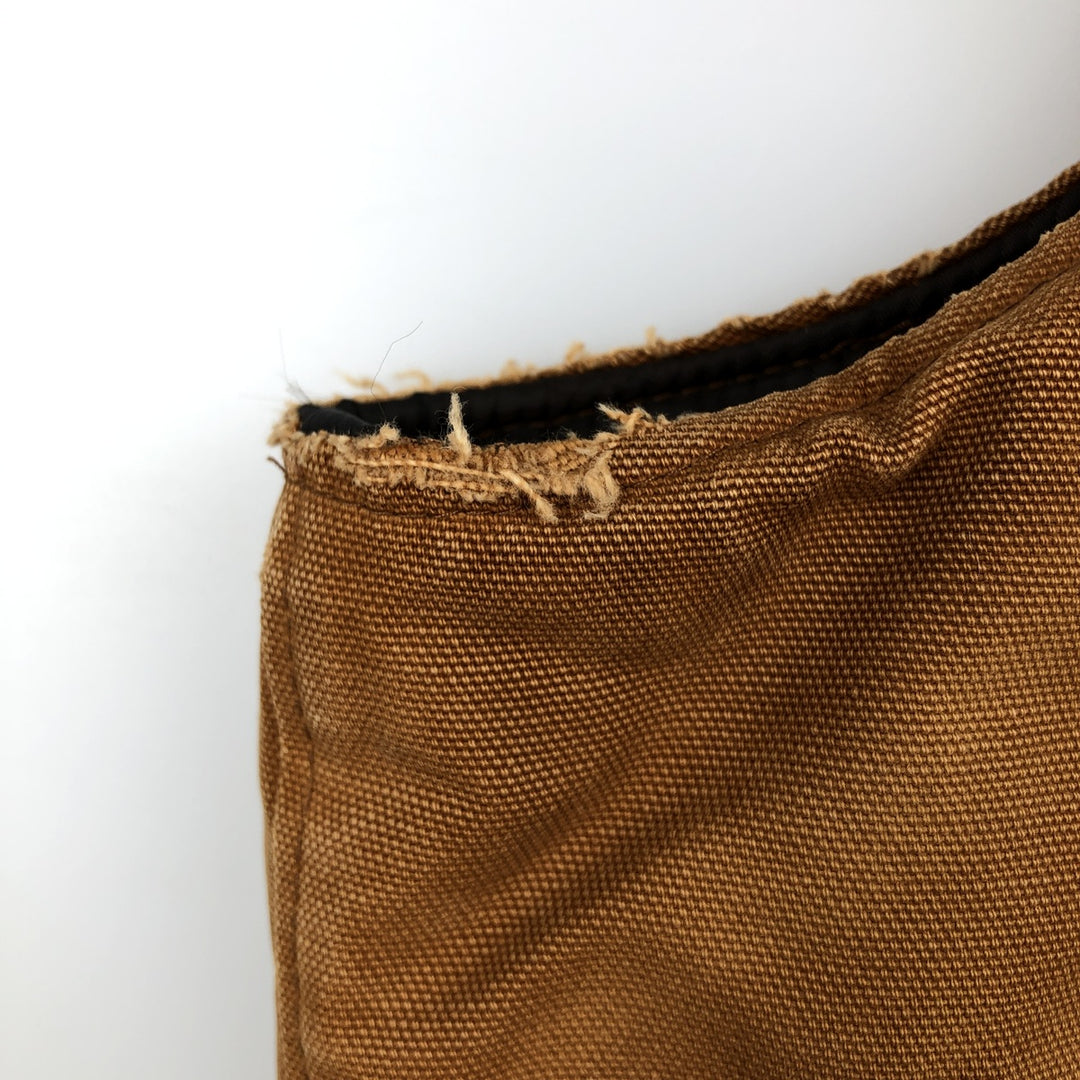 80s-90'S Walls Blizzard-Pruf Padded Duck Vest, Made in USA, Men's XXL equivalent, Vintage cotton brown type Vintage Second Hand