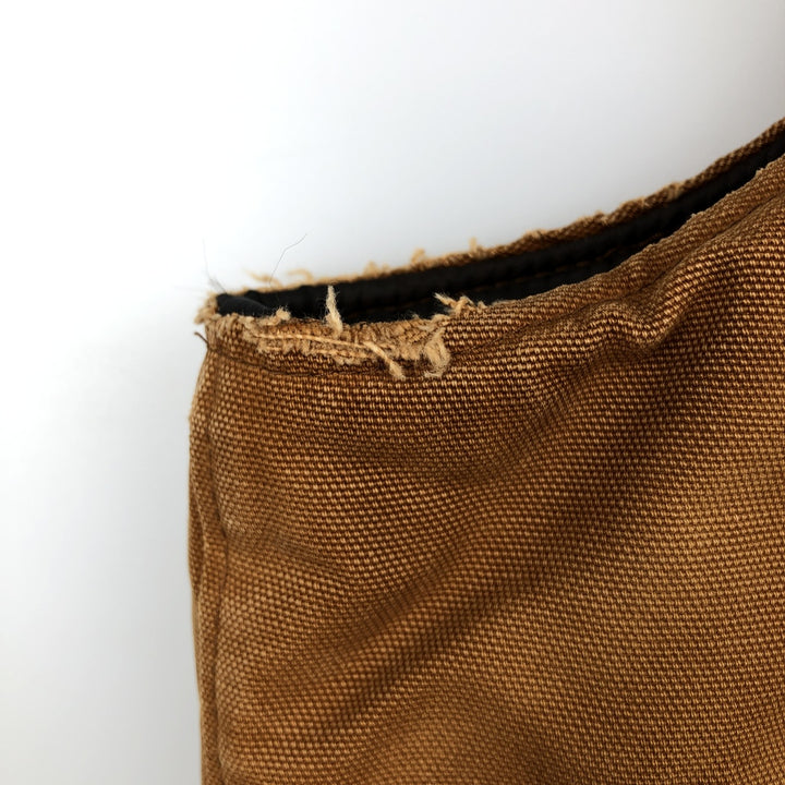80s-90'S Walls Blizzard-Pruf Padded Duck Vest, Made in USA, Men's XXL equivalent, Vintage cotton brown type Vintage Second Hand