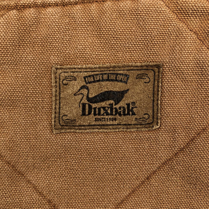 Duxbak Padded Duck Vest, Made in USA, Men's Size M cotton brown type Vintage Second Hand
