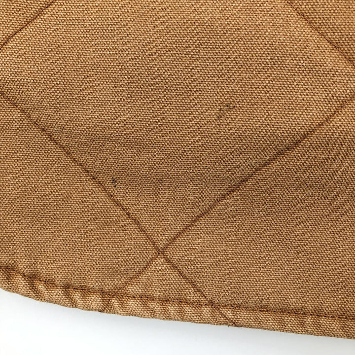 Duxbak Padded Duck Vest, Made in USA, Men's Size M cotton brown type Vintage Second Hand