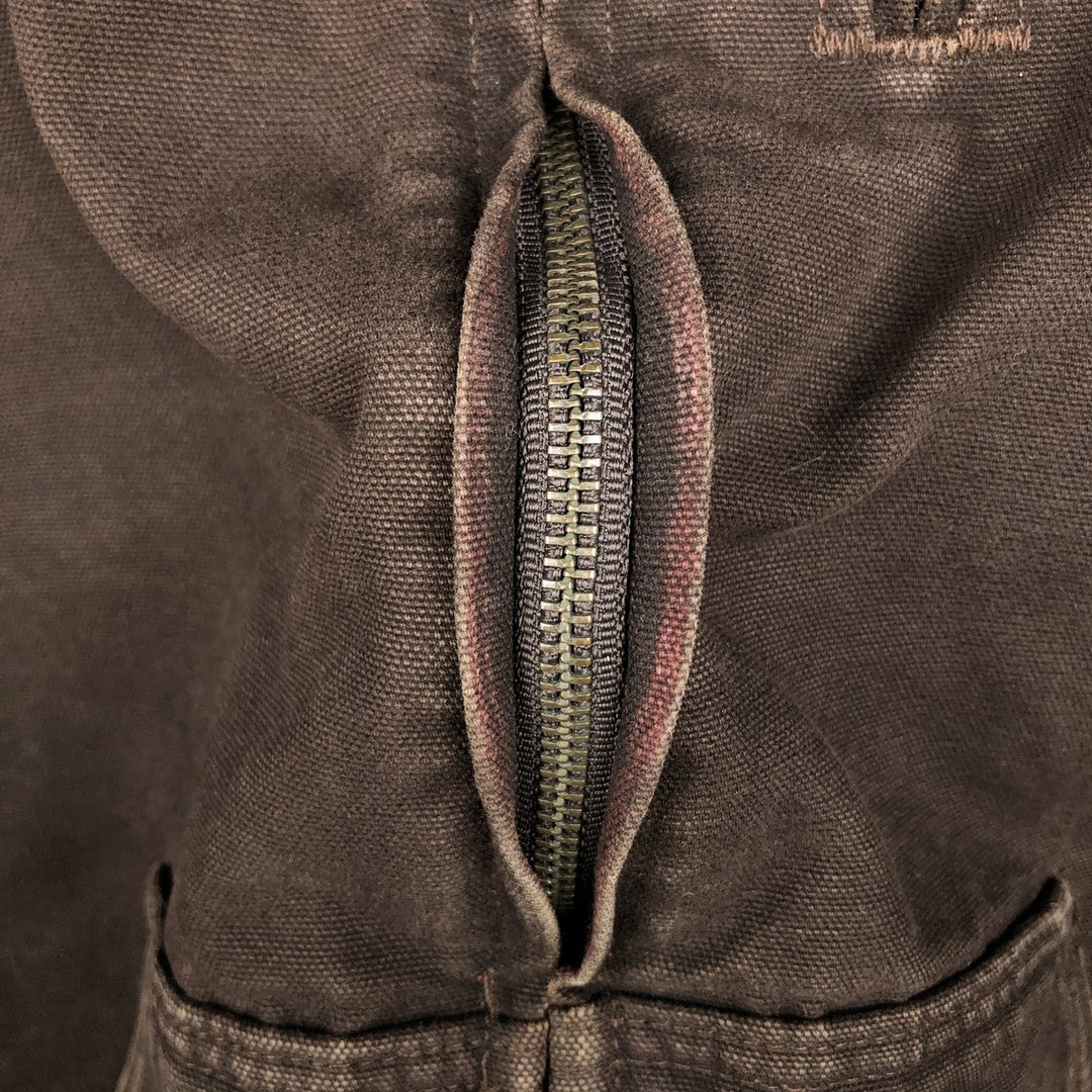 Carhartt Duck Vest Men's XXL cotton brown type Vintage Second Hand
