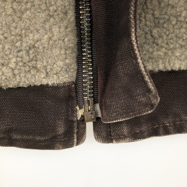 Carhartt Duck Vest Men's XXL cotton brown type Vintage Second Hand