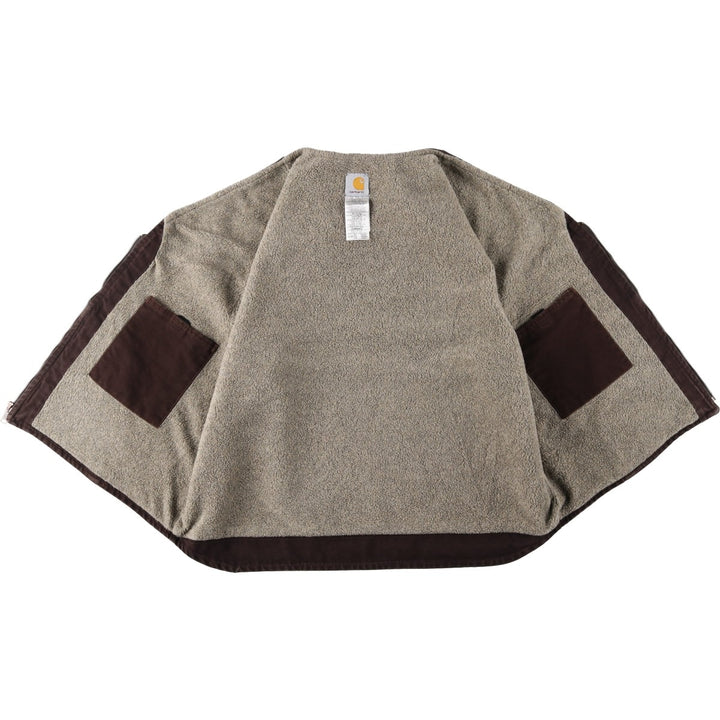 Carhartt Duck Vest Men's XXL cotton brown type Vintage Second Hand