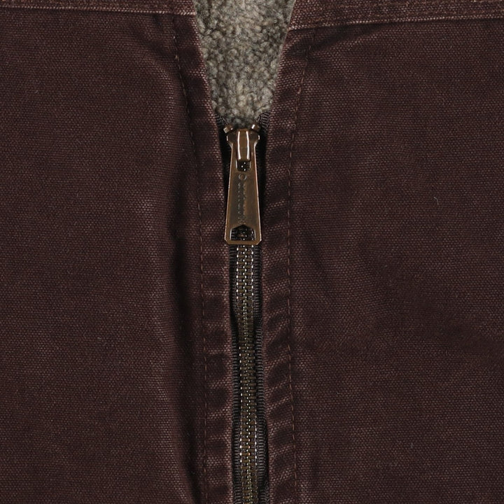 Carhartt Duck Vest Men's XXL cotton brown type Vintage Second Hand
