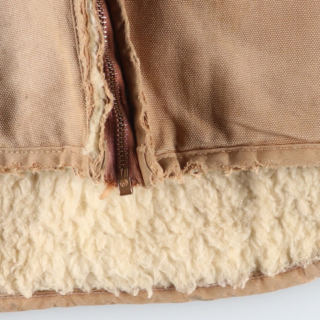 Carhartt Duck Vest, Men's Size M (approx.), Vintage unclear beige type brown Vintage Second Hand